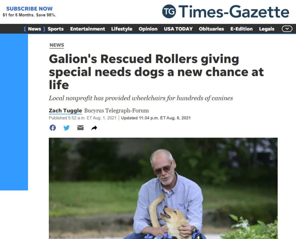 Times Gazette Headline